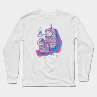 HANDS FREE TEA Long Sleeve T-Shirt